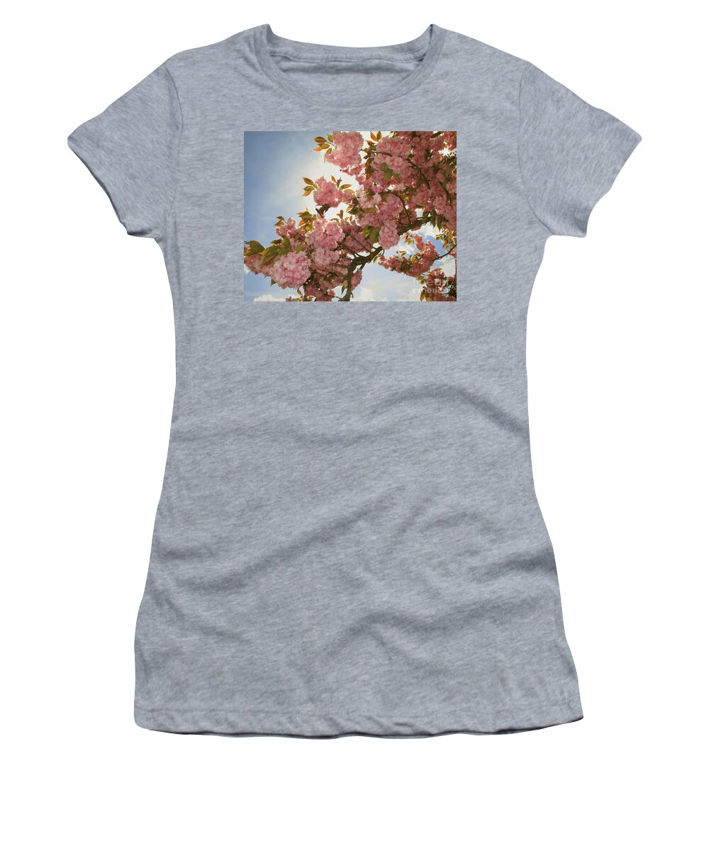 Pink Women's T-Shirt featuring the photograph Pink by Edmund Nagele FRPS