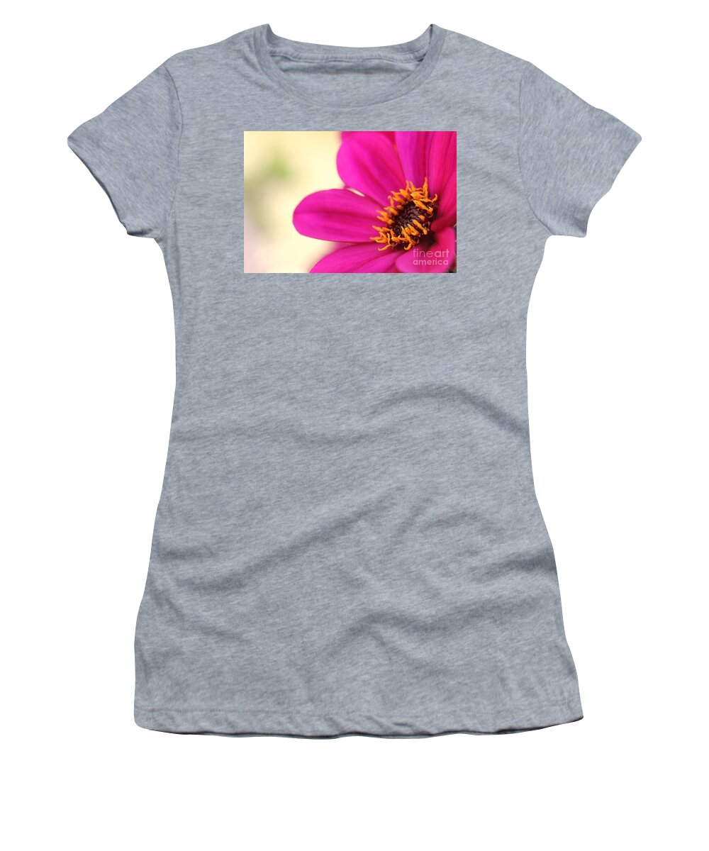 Beautiful Women's T-Shirt featuring the photograph Pink Flower by Amanda Mohler