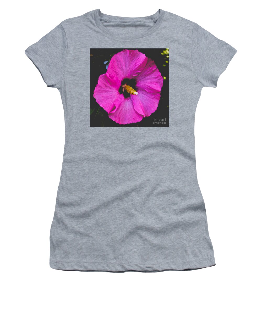 Pink Flower Women's T-Shirt featuring the photograph Pink Flower by William Norton