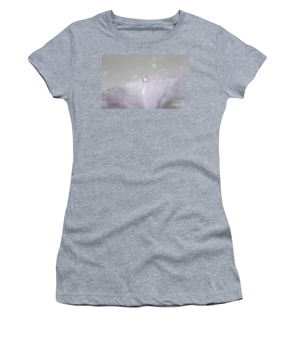 Feather Women's T-Shirt featuring the photograph Pixie Dust by Krissy Katsimbras
