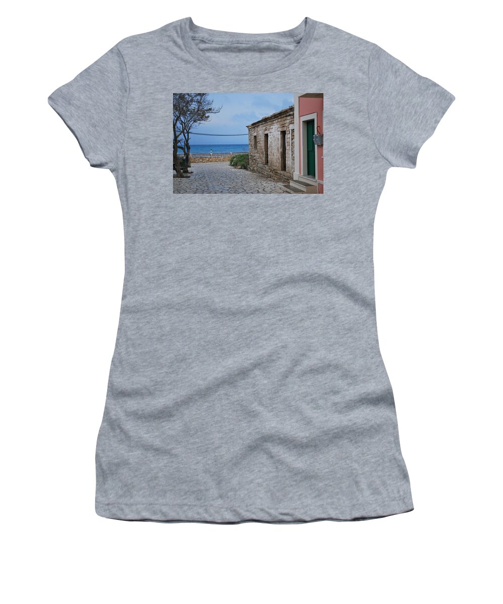Porto Women's T-Shirt featuring the photograph Porto by George Katechis