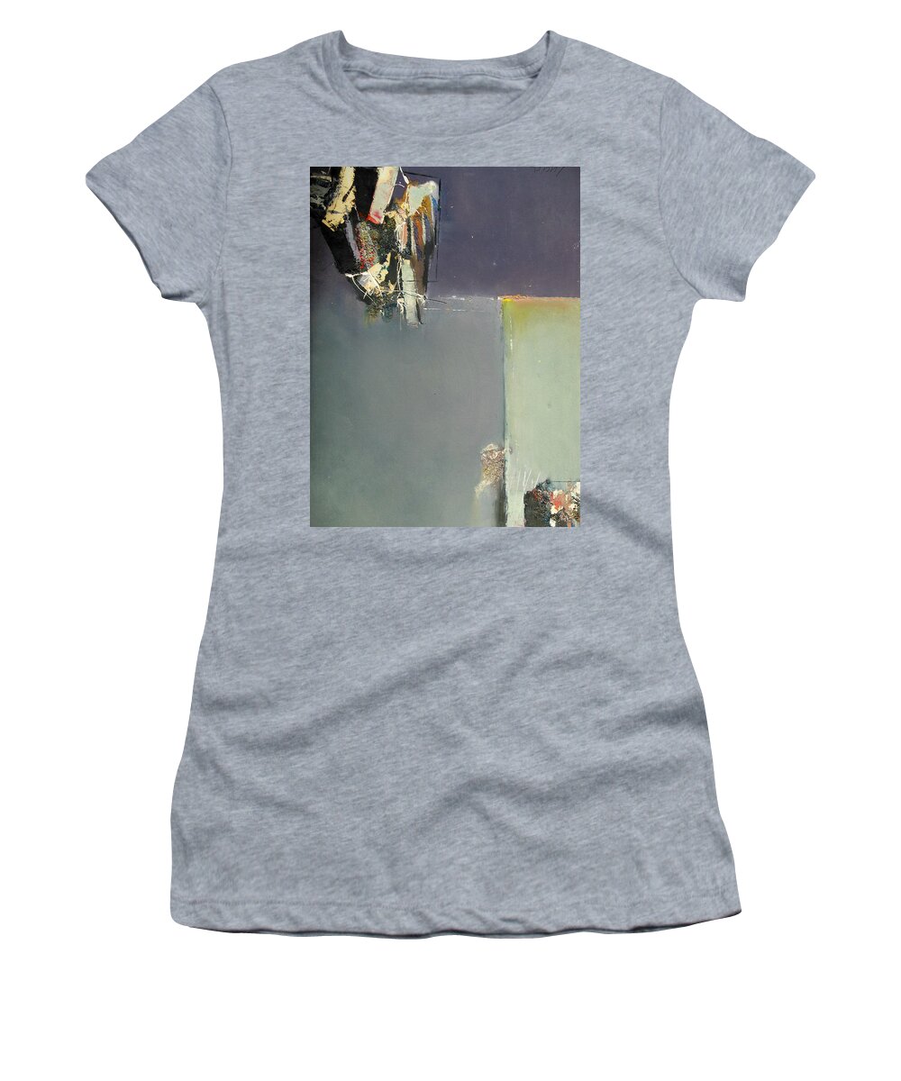 Promise Women's T-Shirt featuring the painting Promise by Lucia Hoogervorst