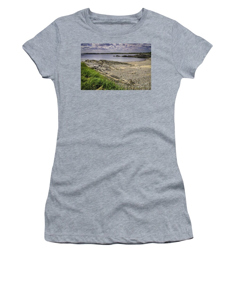 2013 Women's T-Shirt featuring the photograph Quiet Cove by Mark Myhaver
