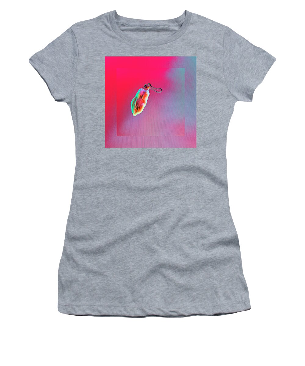 Advertising Women's T-Shirt featuring the photograph Rabbit's Foot Charm by Yo Pedro