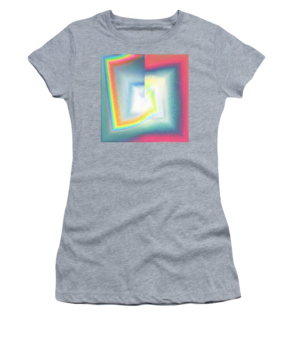 Beach Bum Pics Women's T-Shirt featuring the photograph Rainbow Redux by Billy Beck