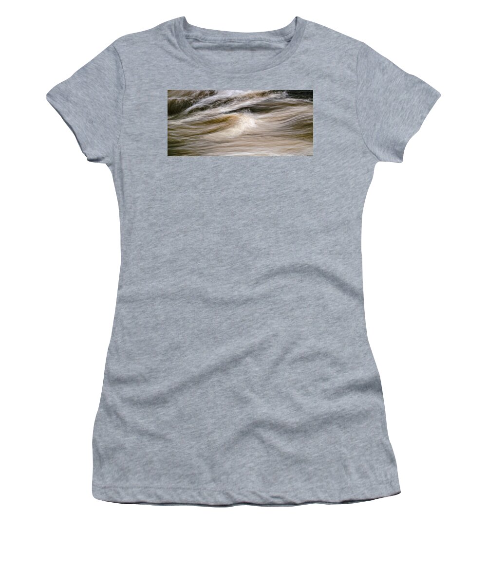 Rapids Women's T-Shirt featuring the photograph Rapids by Marty Saccone