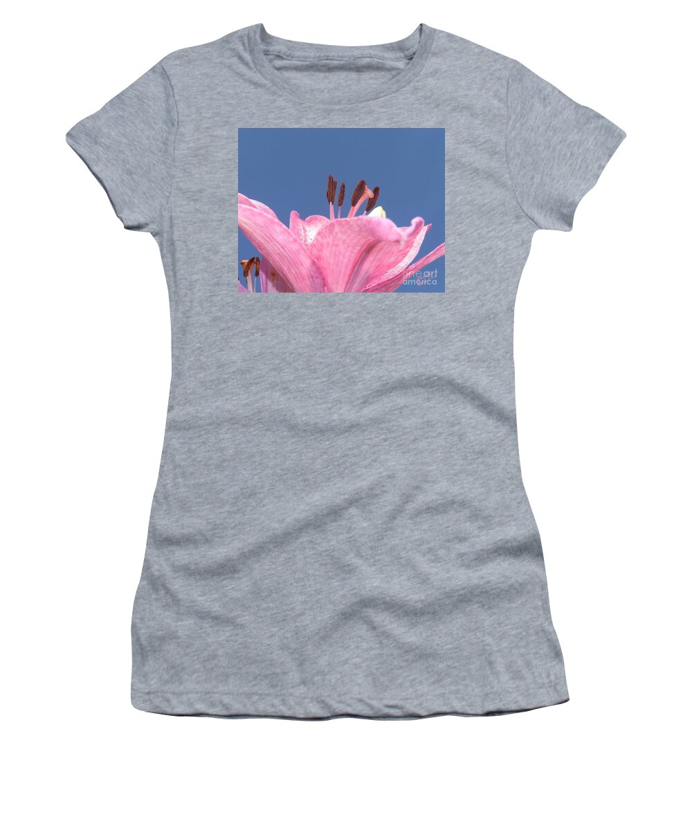 Flower Photograph Women's T-Shirt featuring the photograph Reach for the Sky - signed by Michele Penn