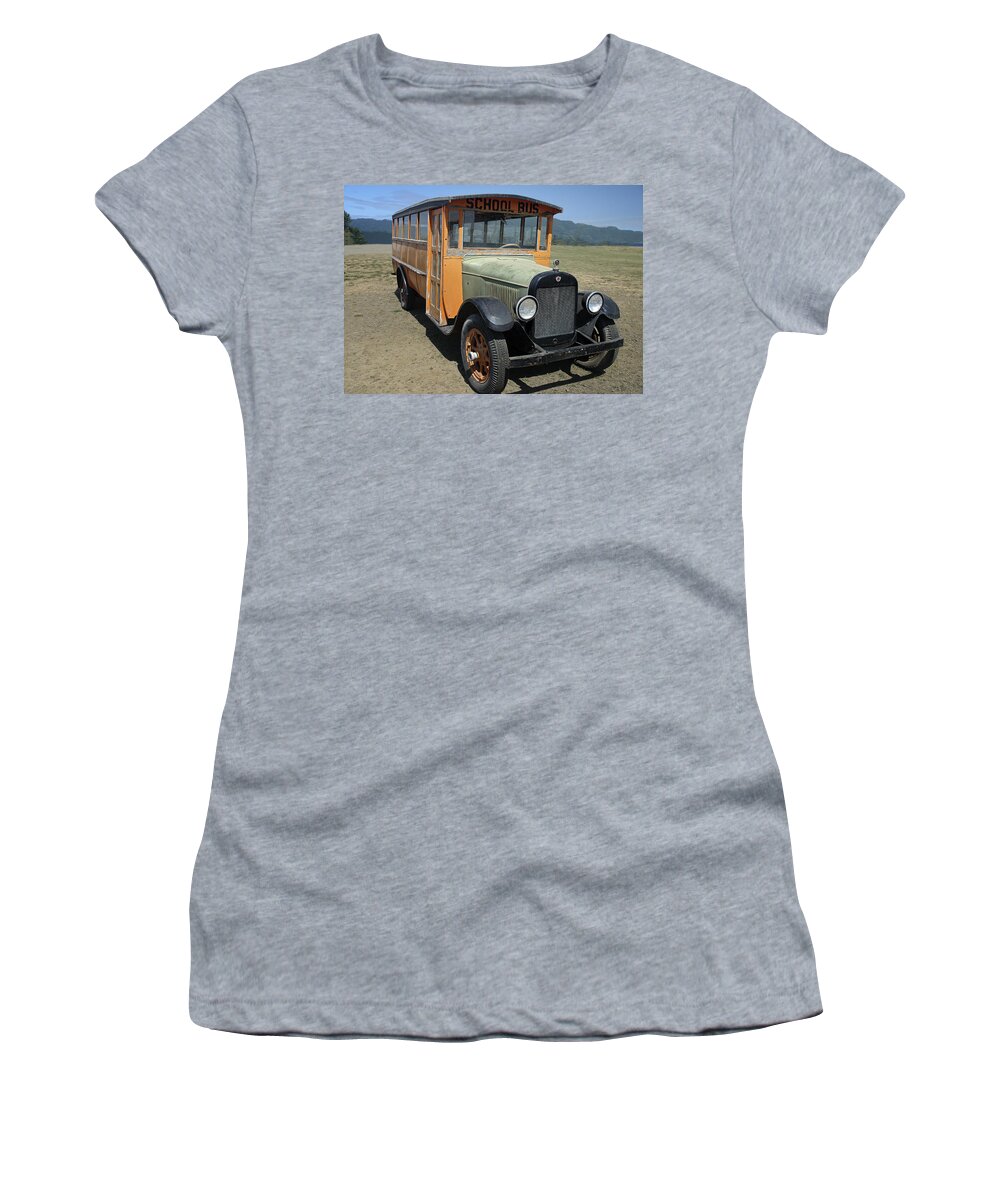 Old Women's T-Shirt featuring the photograph Retired by Betty Depee