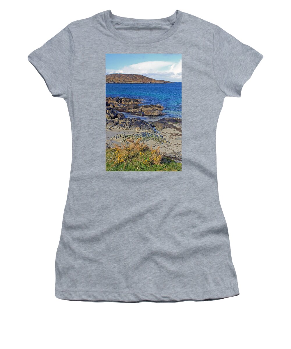 Ireland Women's T-Shirt featuring the photograph Rocky Coast by Jennifer Robin