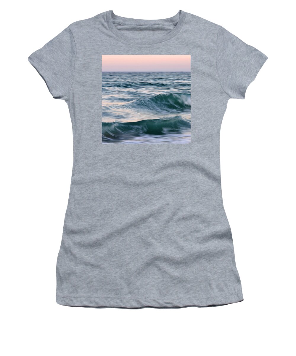 Ocean Women's T-Shirt featuring the photograph Salt Life Square 2 by Laura Fasulo