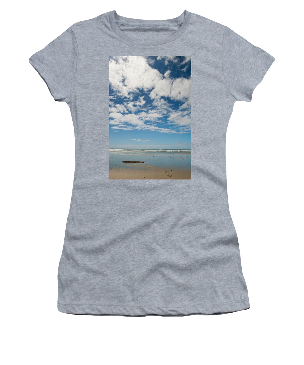 Ocean Women's T-Shirt featuring the photograph Sea and Sky 2 by Lisa Chorny
