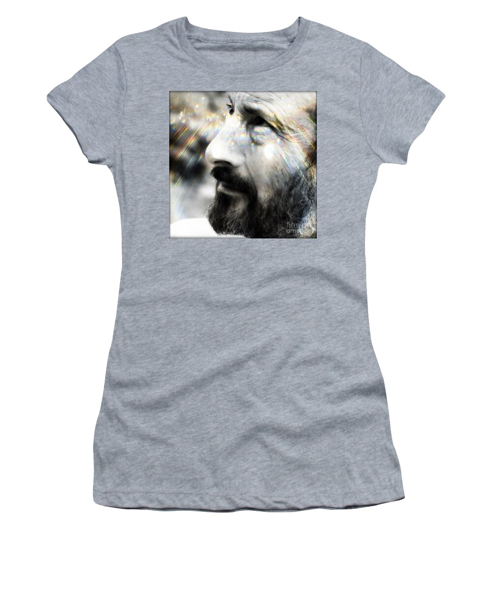 Man Women's T-Shirt featuring the photograph Seeing Into The Future 2 by Rory Siegel