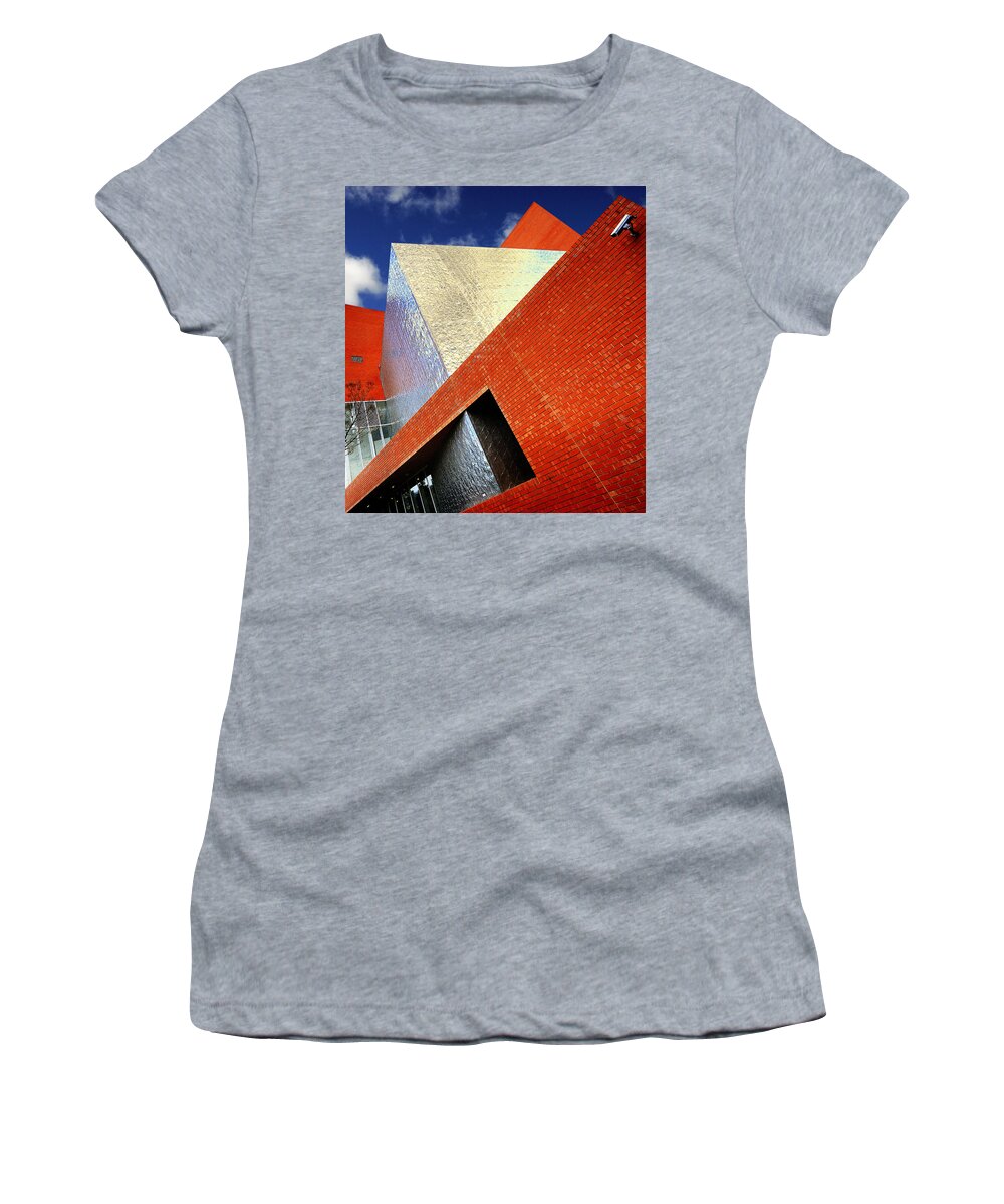 Architecture Women's T-Shirt featuring the photograph Sharps by Wayne Sherriff