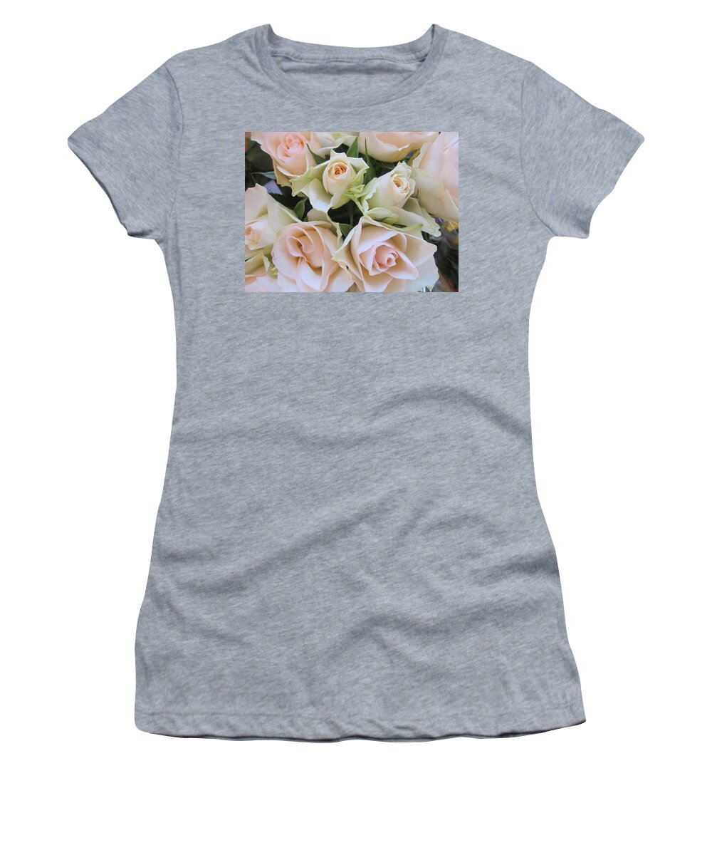 Flowerromance Women's T-Shirt featuring the photograph Smoothly by Rosita Larsson