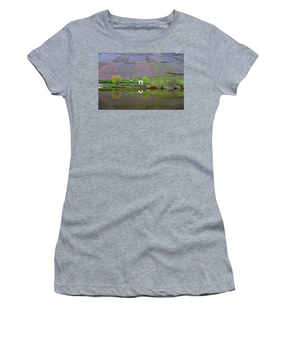 Germany Women's T-Shirt featuring the photograph Solitary by Richard Gehlbach