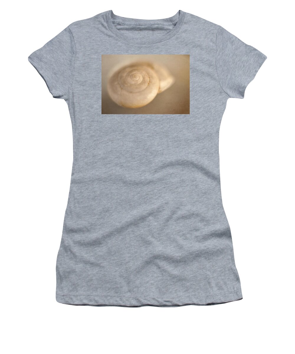 Shell Women's T-Shirt featuring the photograph Spiral Shell 2 by Scott Norris