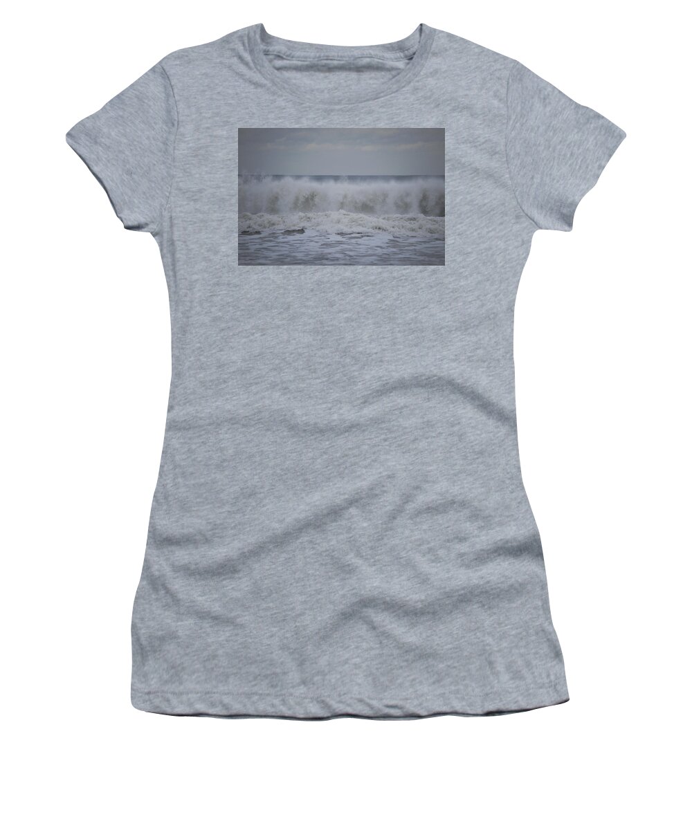 Splash Women's T-Shirt featuring the photograph Splash by Terry DeLuco