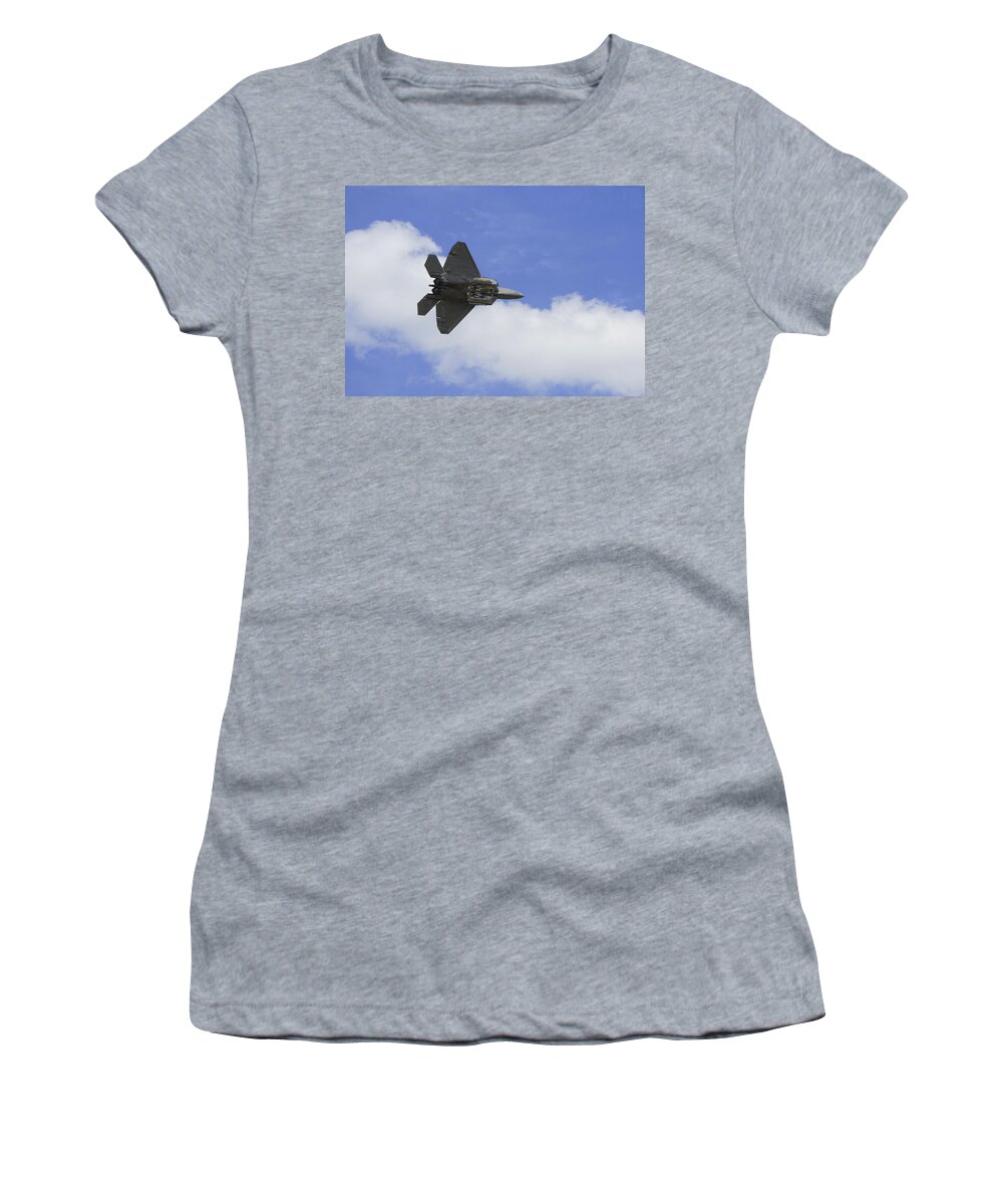 Sun N Fun 2014 Women's T-Shirt featuring the photograph Stealth by Laurie Perry