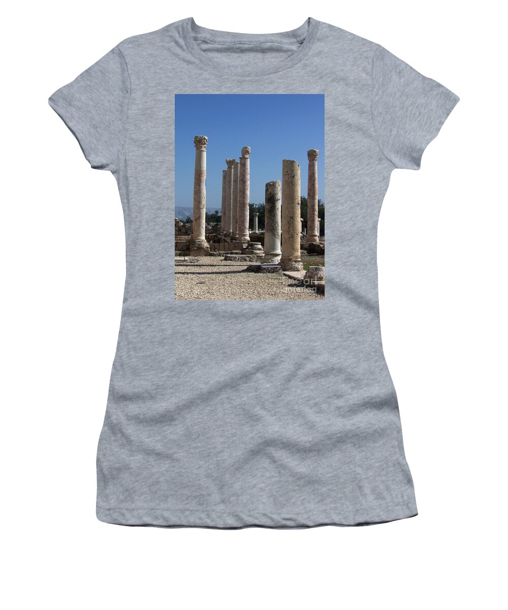 Israel Women's T-Shirt featuring the photograph Still Standing by Kathy McClure