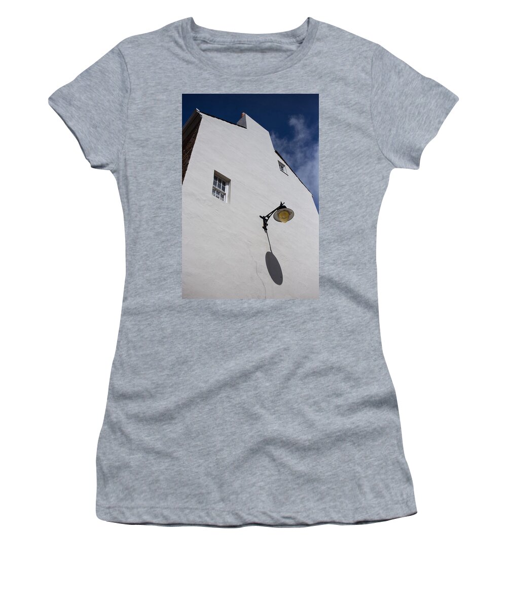 Street Lamp Women's T-Shirt featuring the photograph Street Lamp by Nigel R Bell