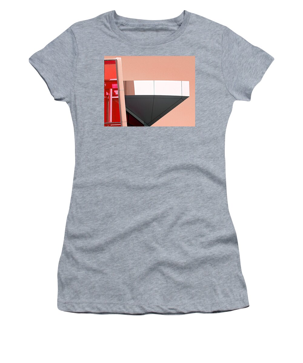 Metal Women's T-Shirt featuring the photograph Study in Architecture by Rick Mosher