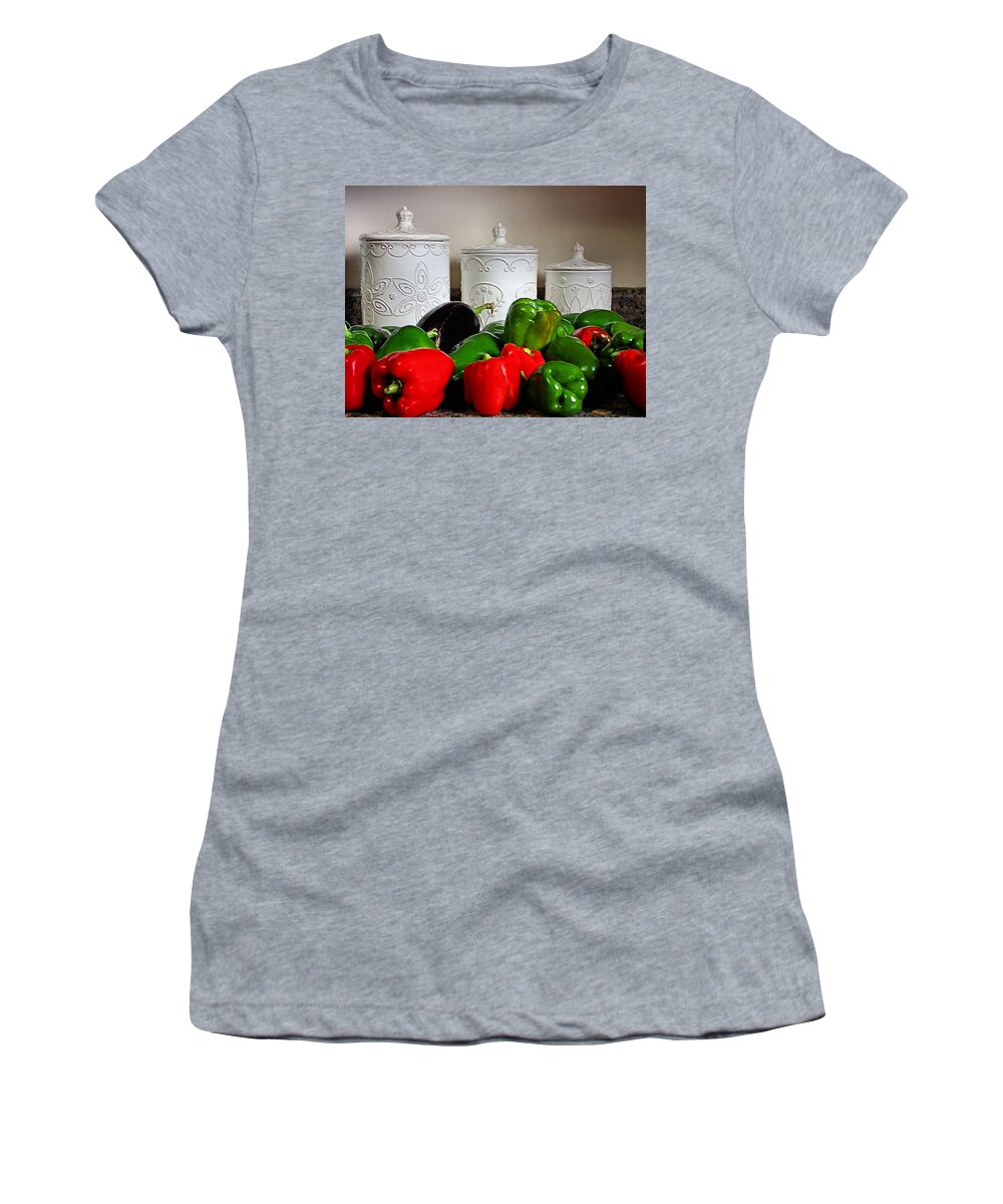 Still Life Women's T-Shirt featuring the photograph Summer Still Life by Kristin Elmquist