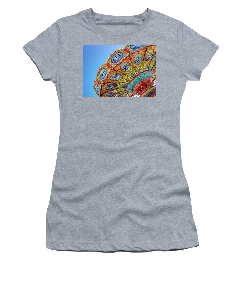 Abstract Women's T-Shirt featuring the photograph Summertime Classic by Heidi Smith