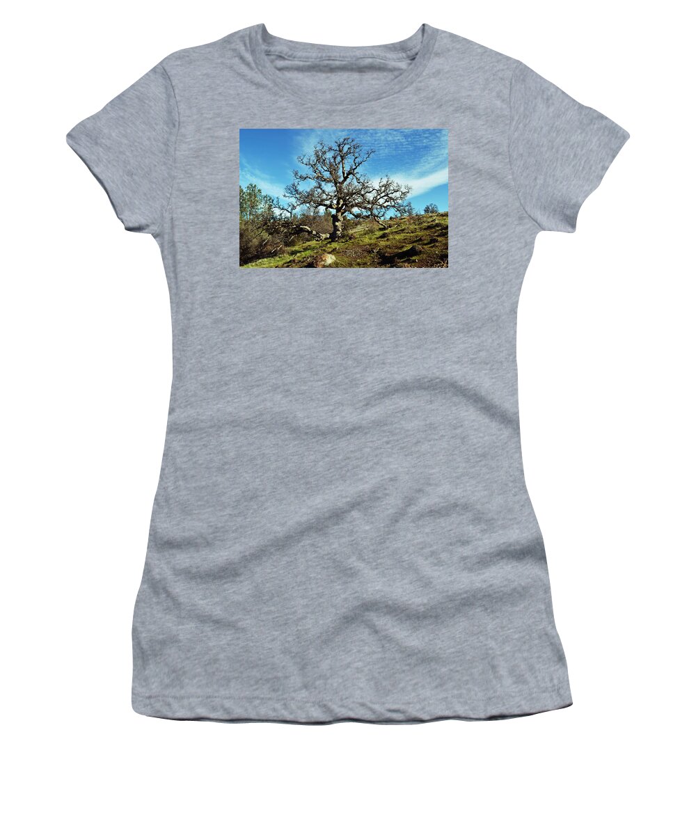 Chico Women's T-Shirt featuring the photograph Summit of Monkey Face by Holly Blunkall