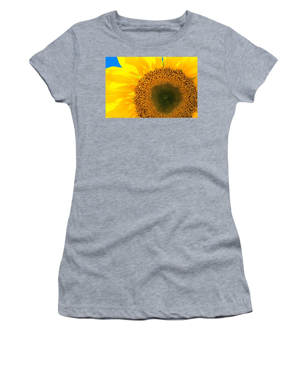 Sunflower Women's T-Shirt featuring the photograph Sunflower by Andreas Berthold