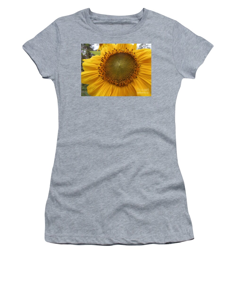 Sunny Attitude Women's T-Shirt featuring the photograph Sunny Attitude by Eunice Miller