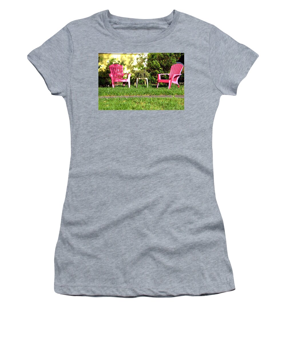 5678 Women's T-Shirt featuring the photograph Sunny Spot by Gordon Elwell