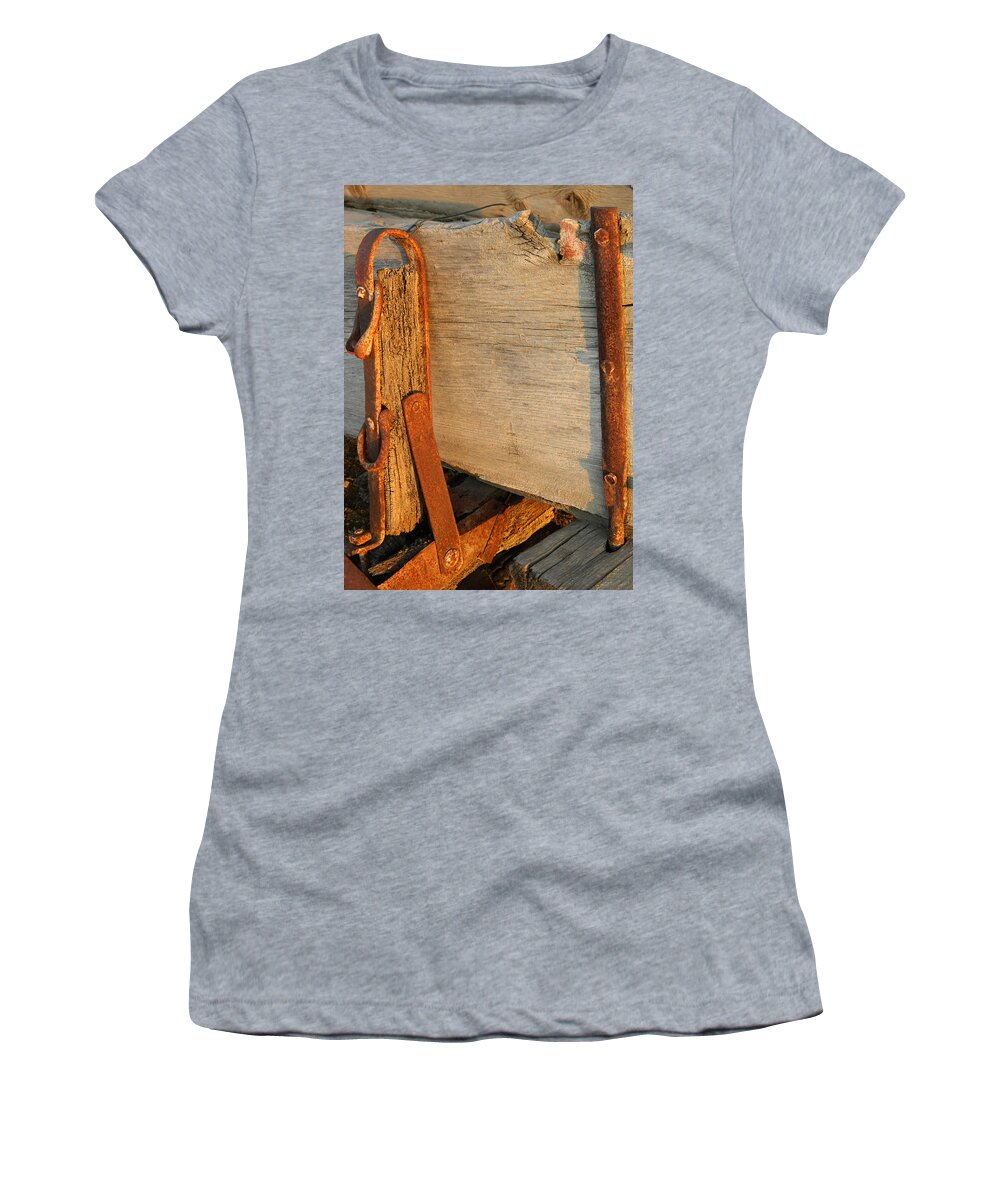 Bakersfield Women's T-Shirt featuring the photograph Suspension by Laurie Paci