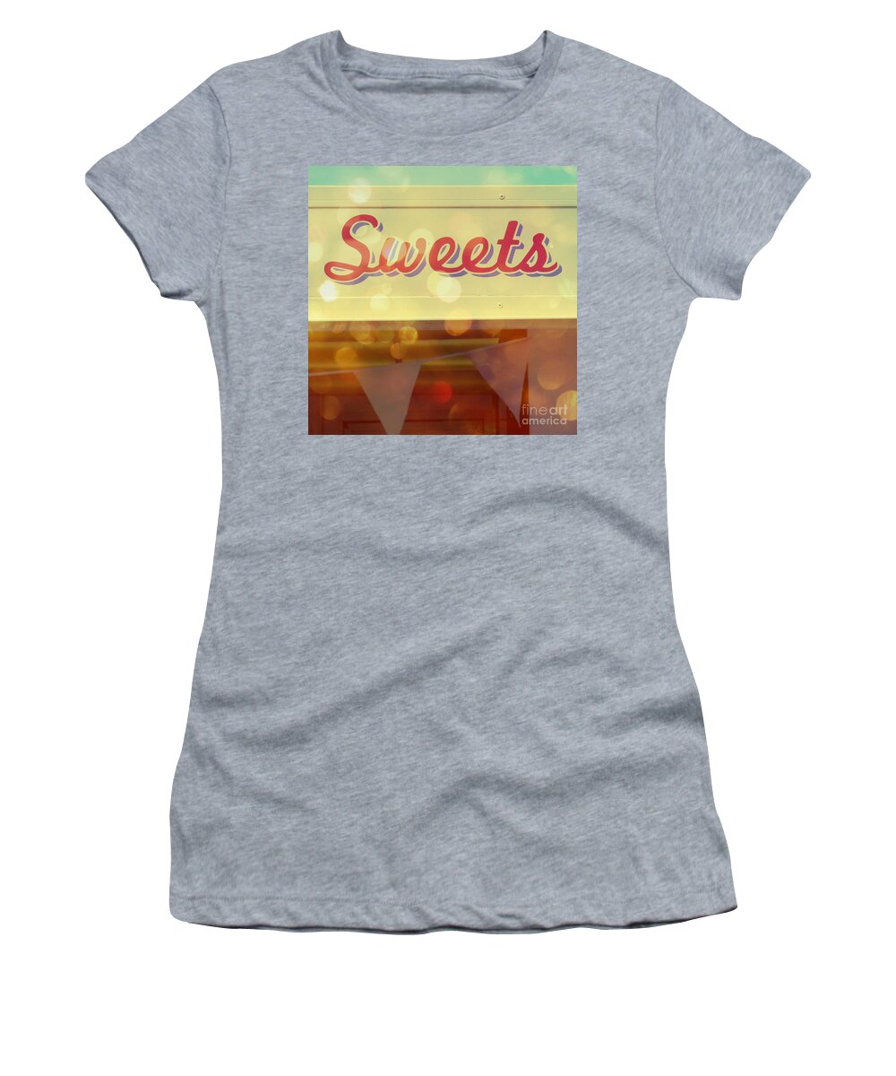 Sweets Women's T-Shirt featuring the digital art Sweets by Valerie Reeves