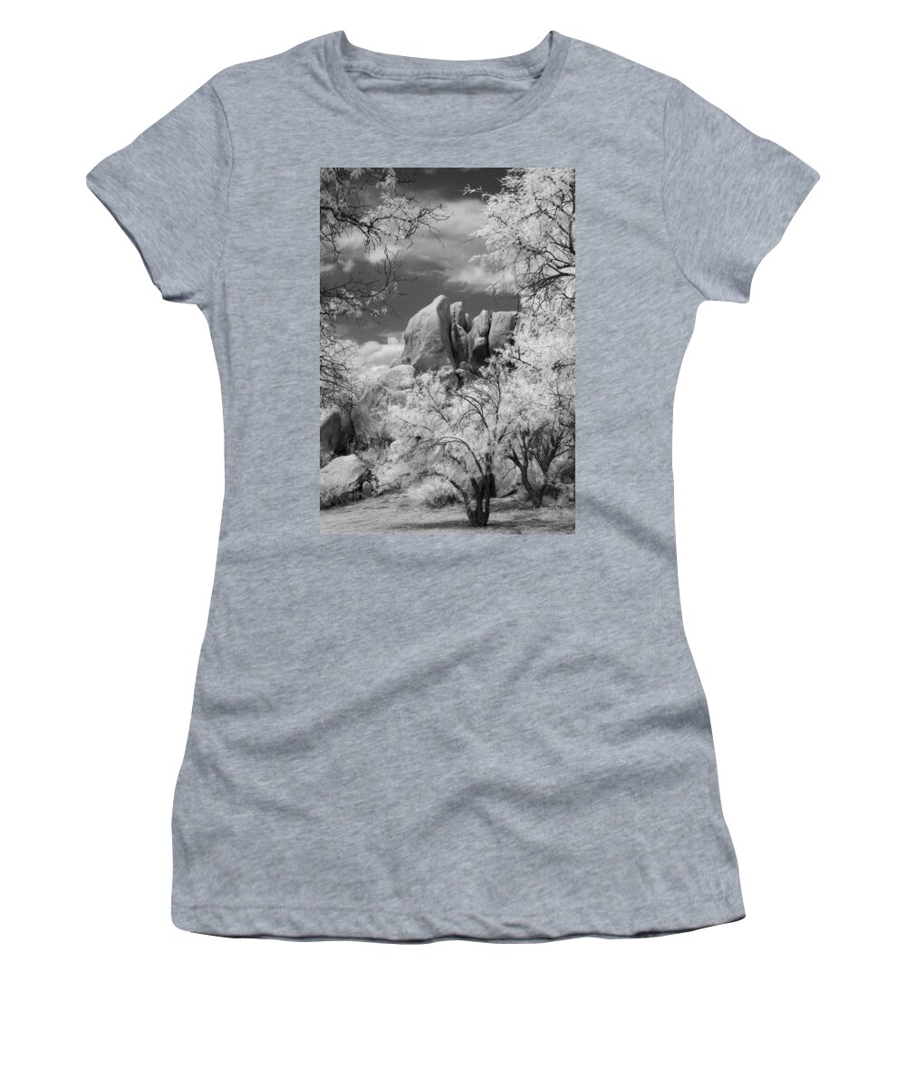 Landscape Women's T-Shirt featuring the photograph Texas Canyon by Michael McGowan