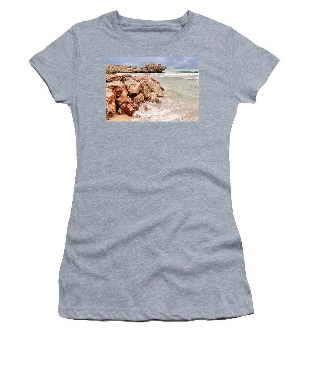 Labadee Women's T-Shirt featuring the photograph The Dragon of Labadee by Mitchell R Grosky