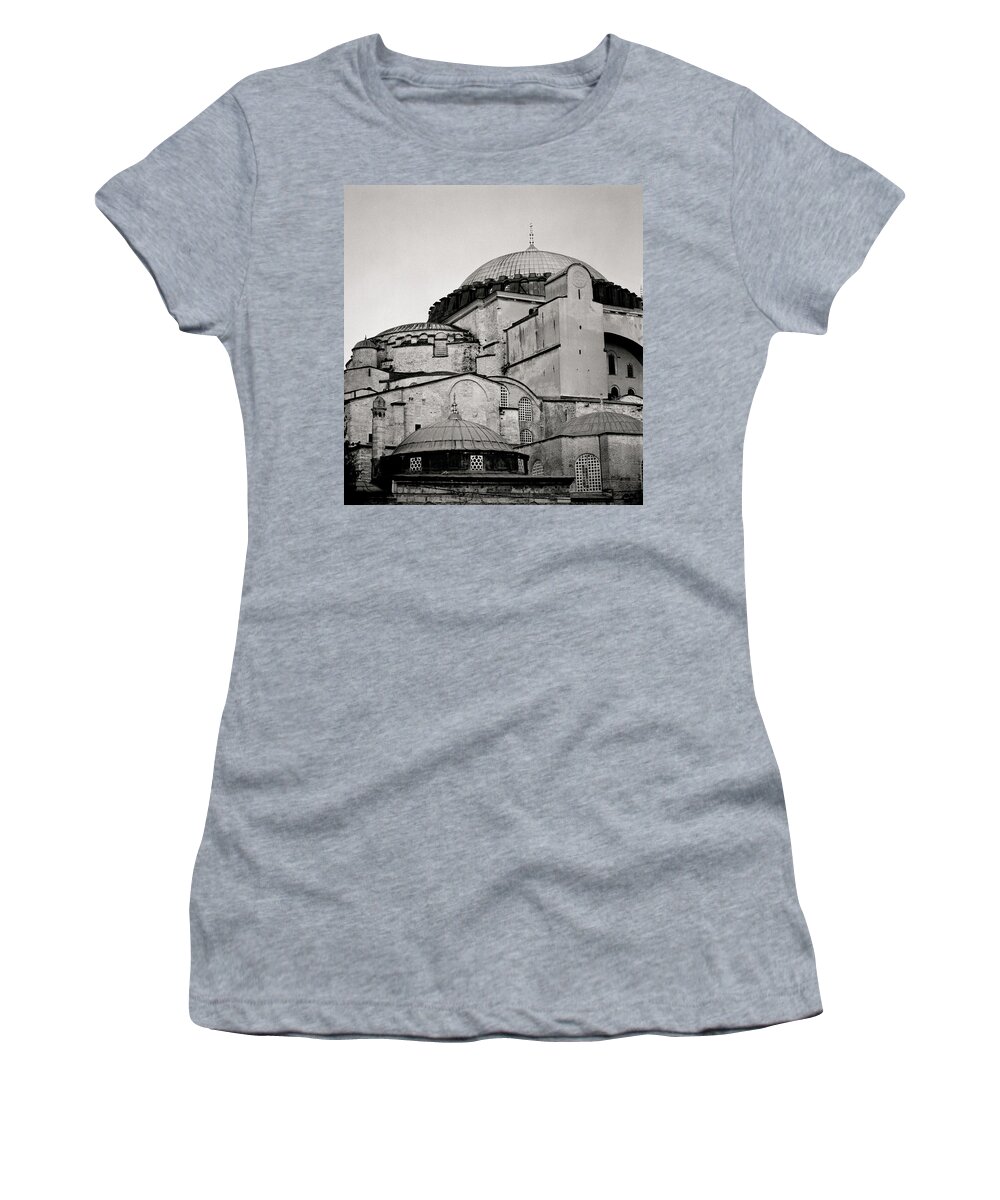 Hagia Sophia Women's T-Shirt featuring the photograph The Hagia Sophia by Shaun Higson