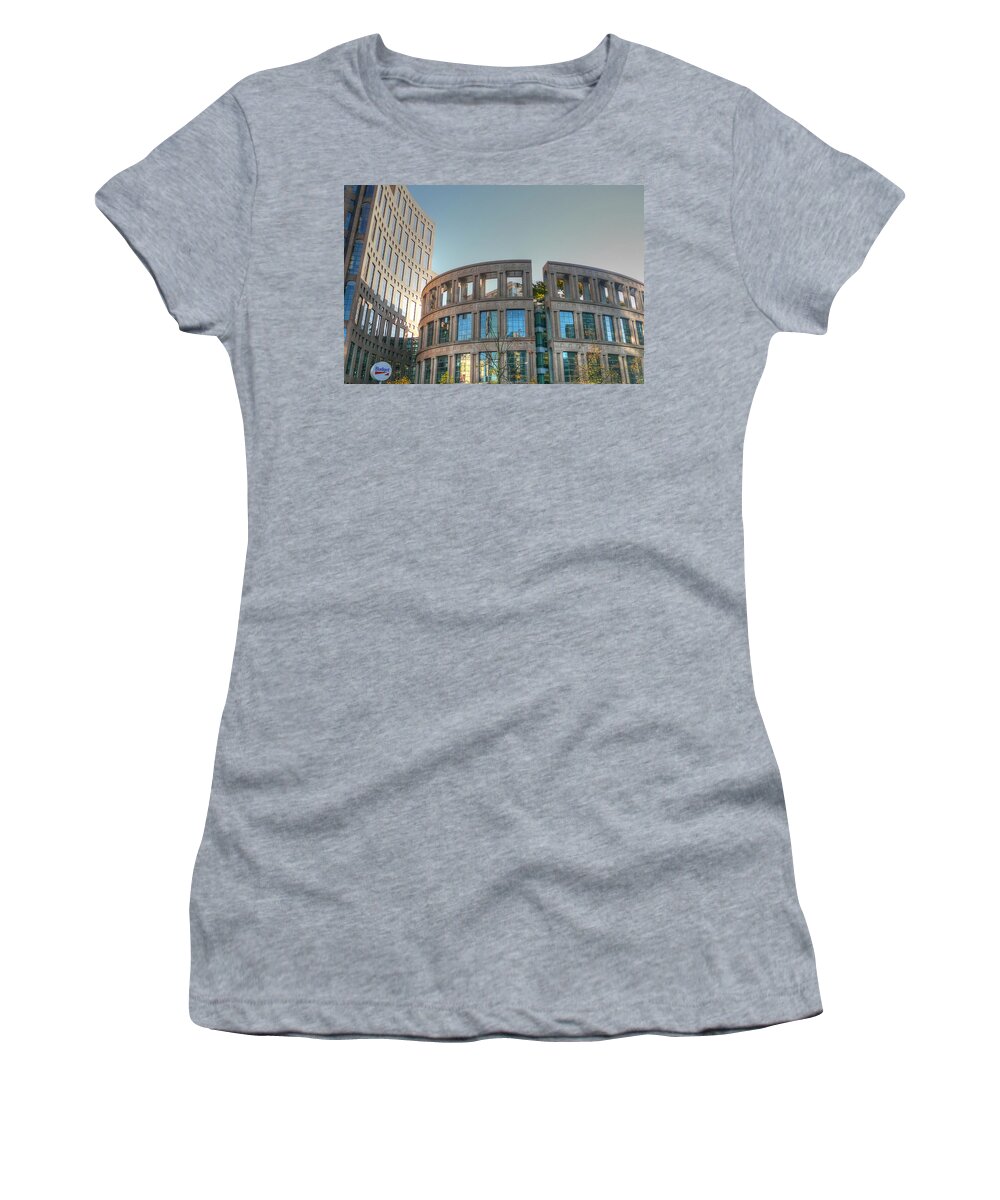 Library Women's T-Shirt featuring the photograph The library by Eti Reid