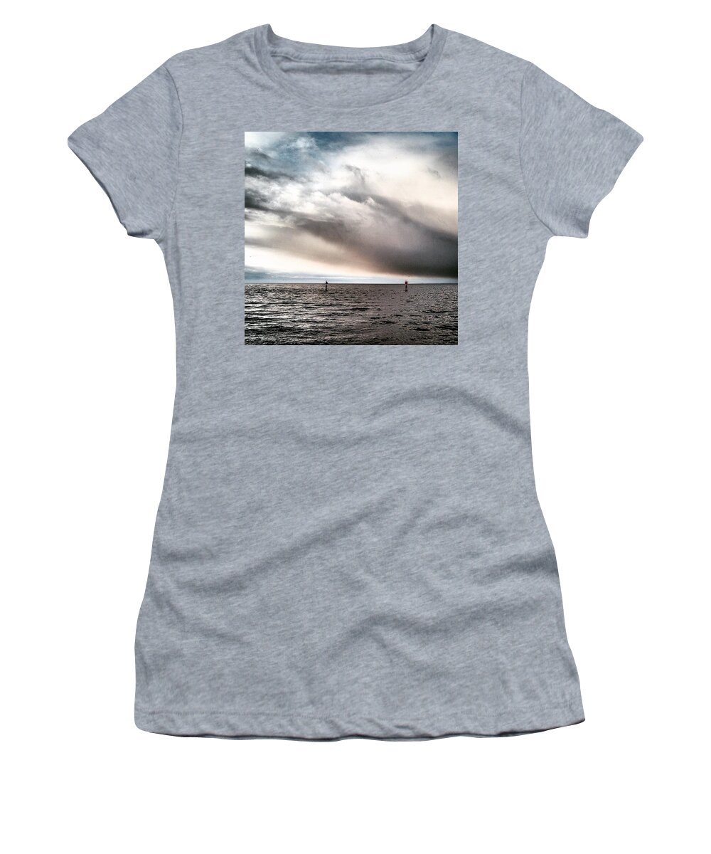 Beautiful Women's T-Shirt featuring the photograph The Loch by Aleck Cartwright