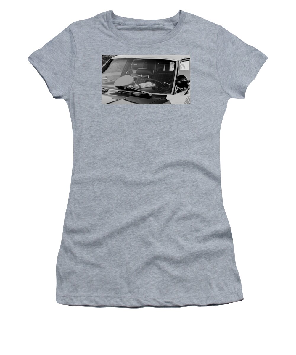 1973 Women's T-Shirt featuring the photograph The Office on Wheels by Jim Thompson