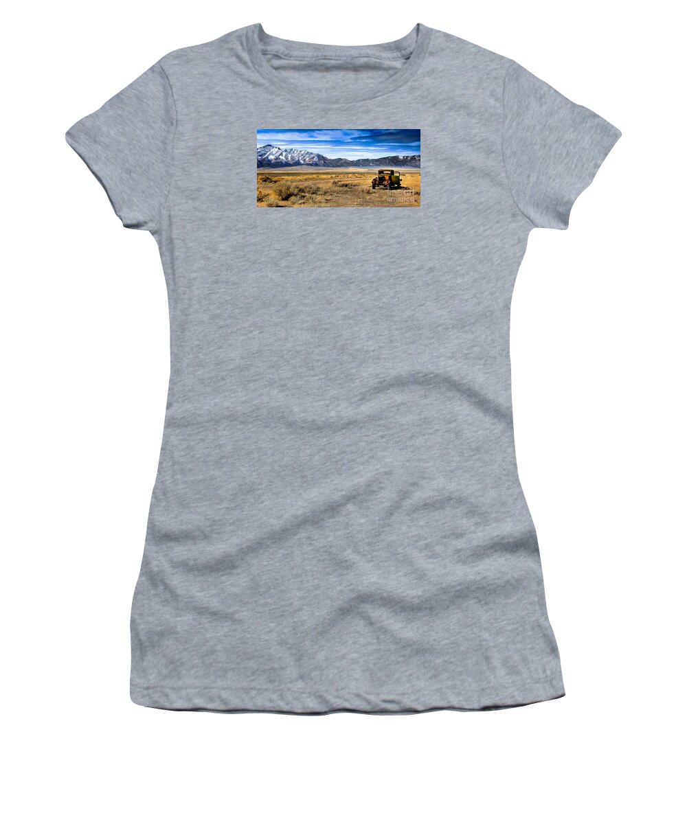  Old Truck Women's T-Shirt featuring the photograph The Old One by Robert Bales