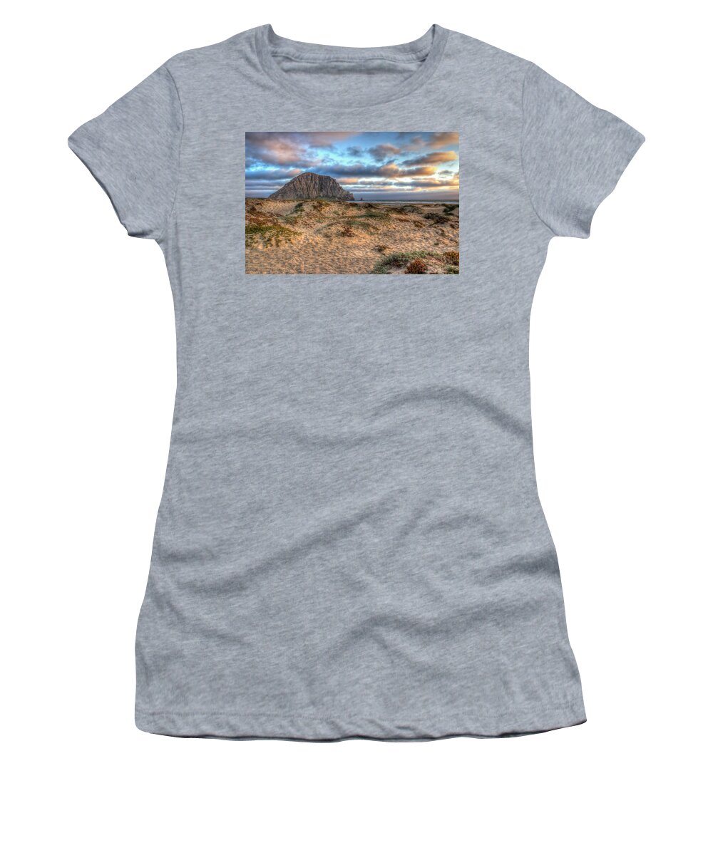 America Women's T-Shirt featuring the photograph The Rock by Heidi Smith