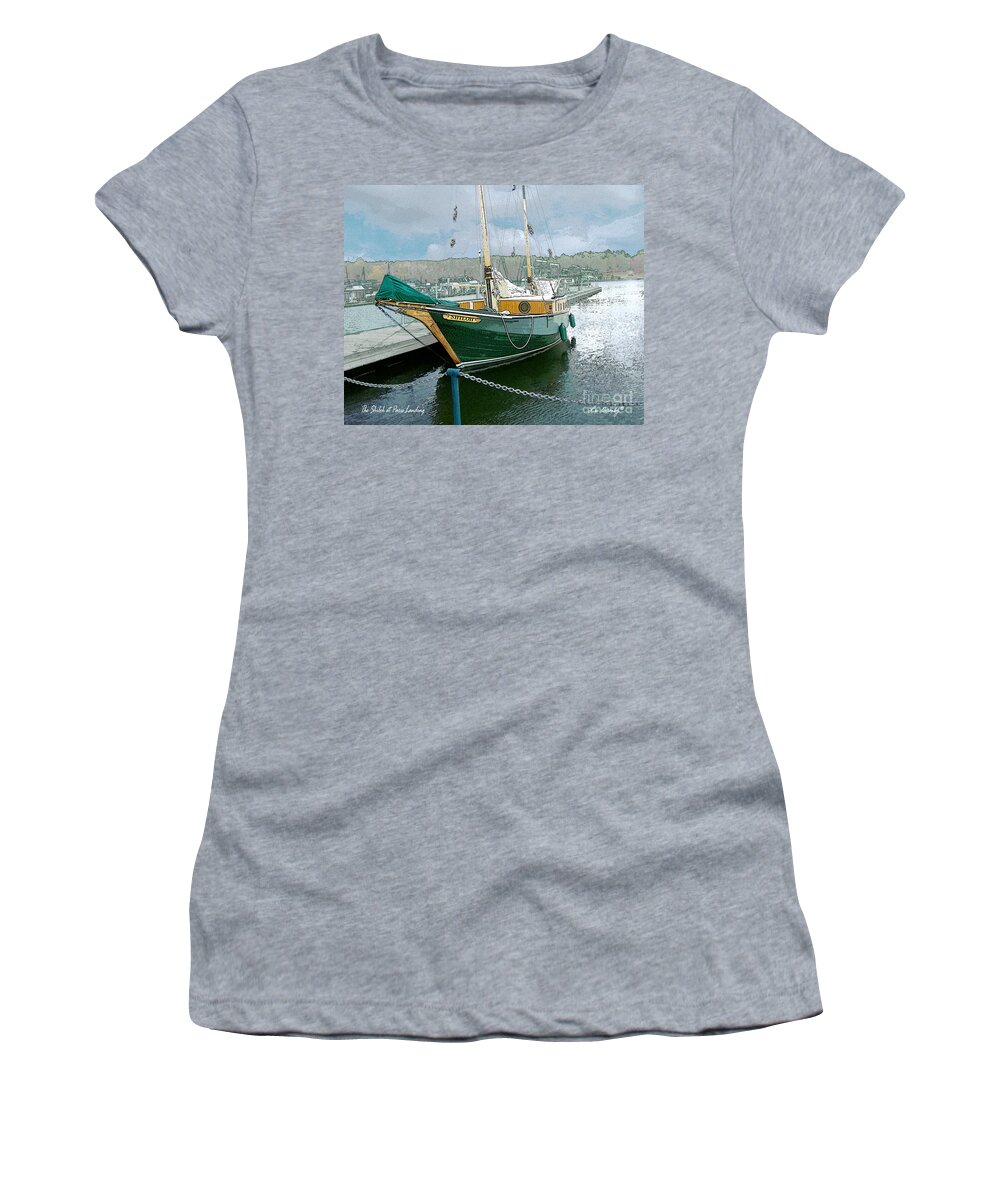 Boat Women's T-Shirt featuring the photograph The Shiloh by Lee Owenby