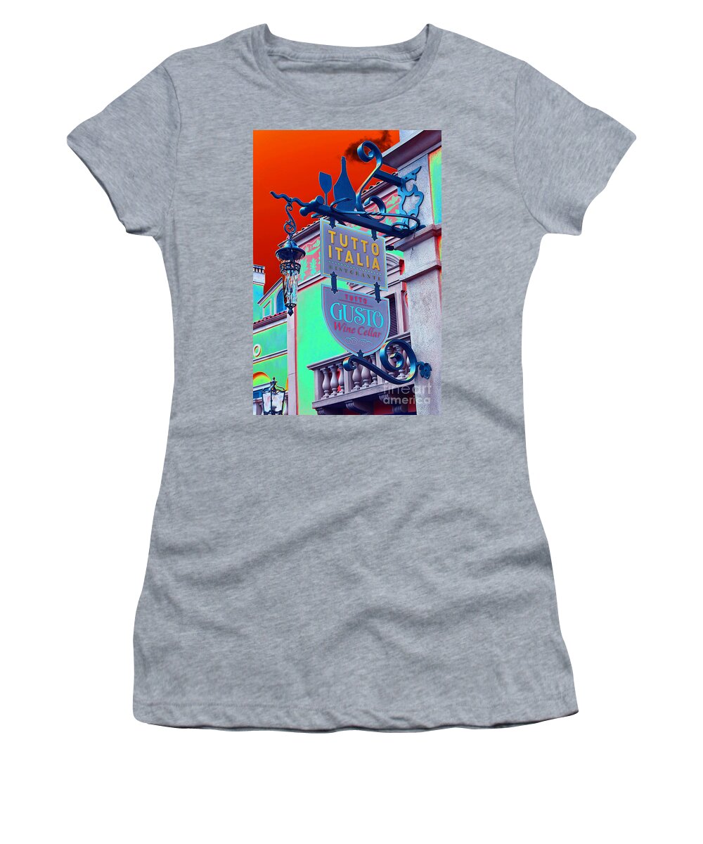 The Wine Cellar Ii Women's T-Shirt featuring the photograph The Wine Cellar II by Robert Meanor