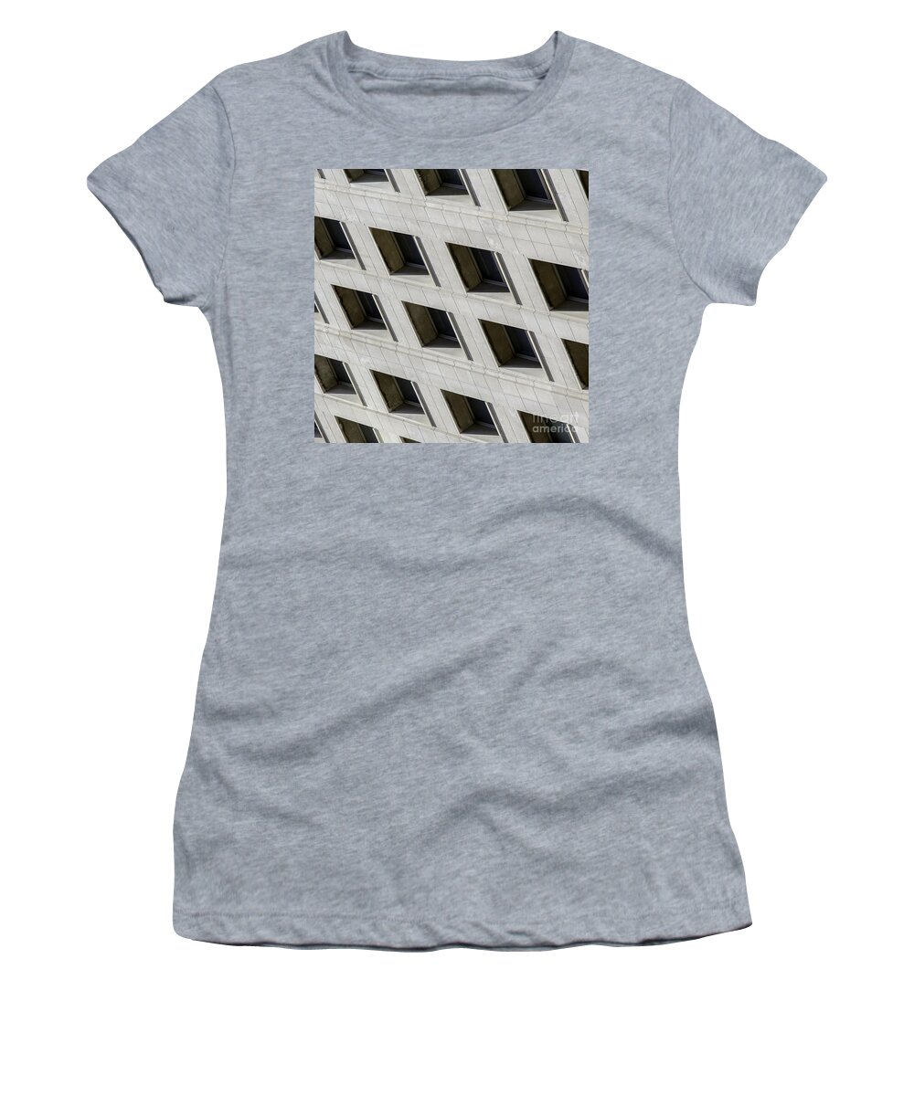 Tilted Windows Women's T-Shirt by Dennis LLoyd Hill - Pixels