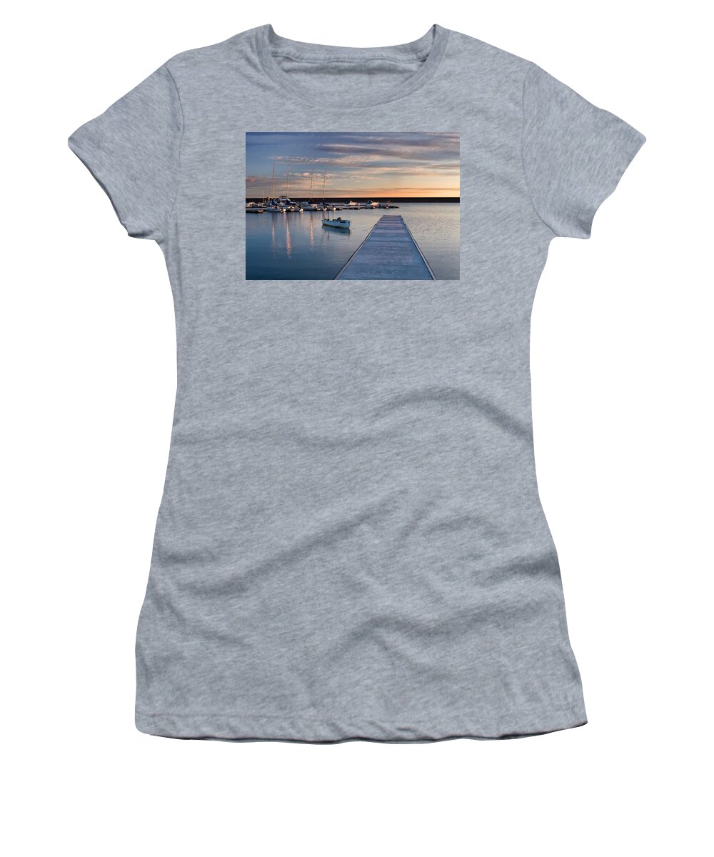 Chatfield Lake Women's T-Shirt featuring the photograph Time to go Fishing by Ronda Kimbrow