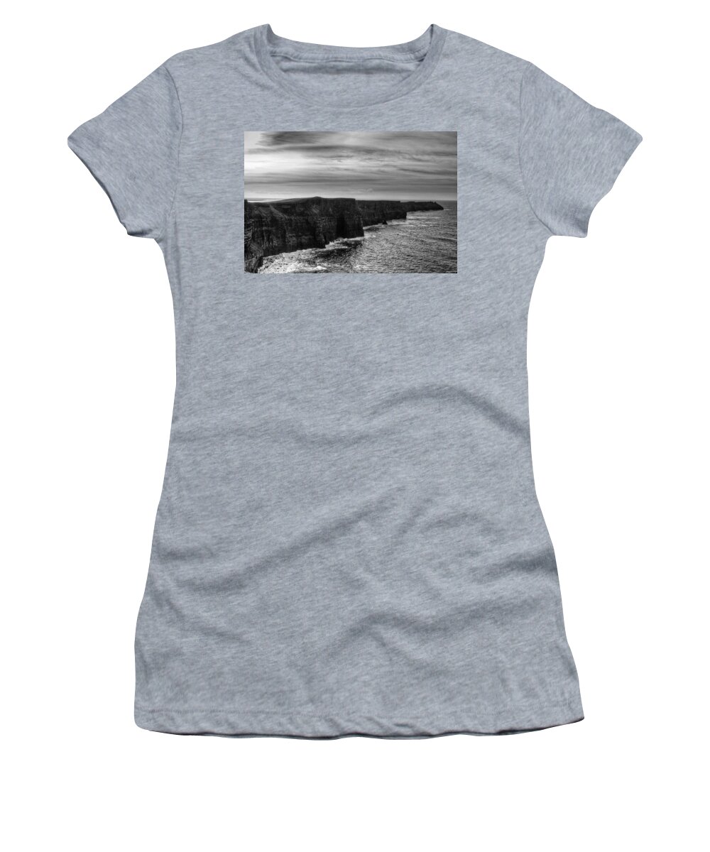 Cliffs Of Moher Women's T-Shirt featuring the photograph Timeless by Joseph Noonan