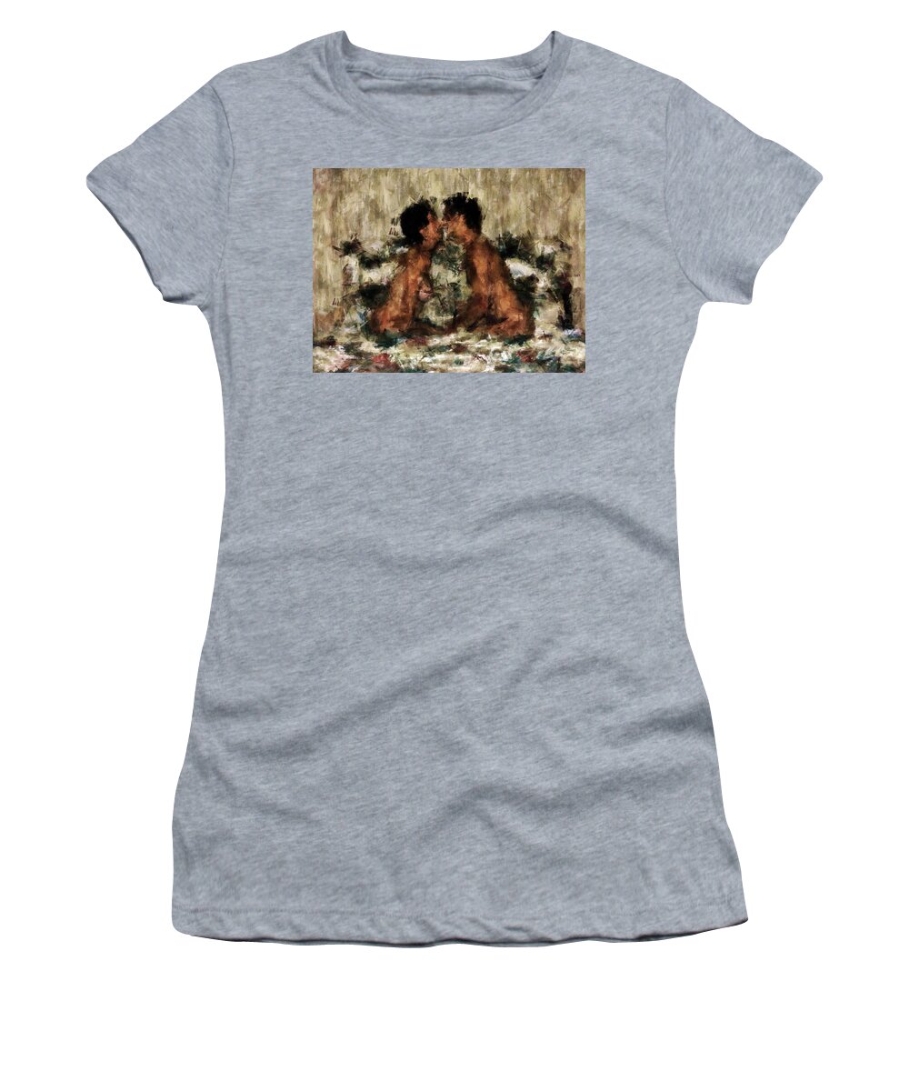 Together Women's T-Shirt featuring the photograph Together by Kurt Van Wagner
