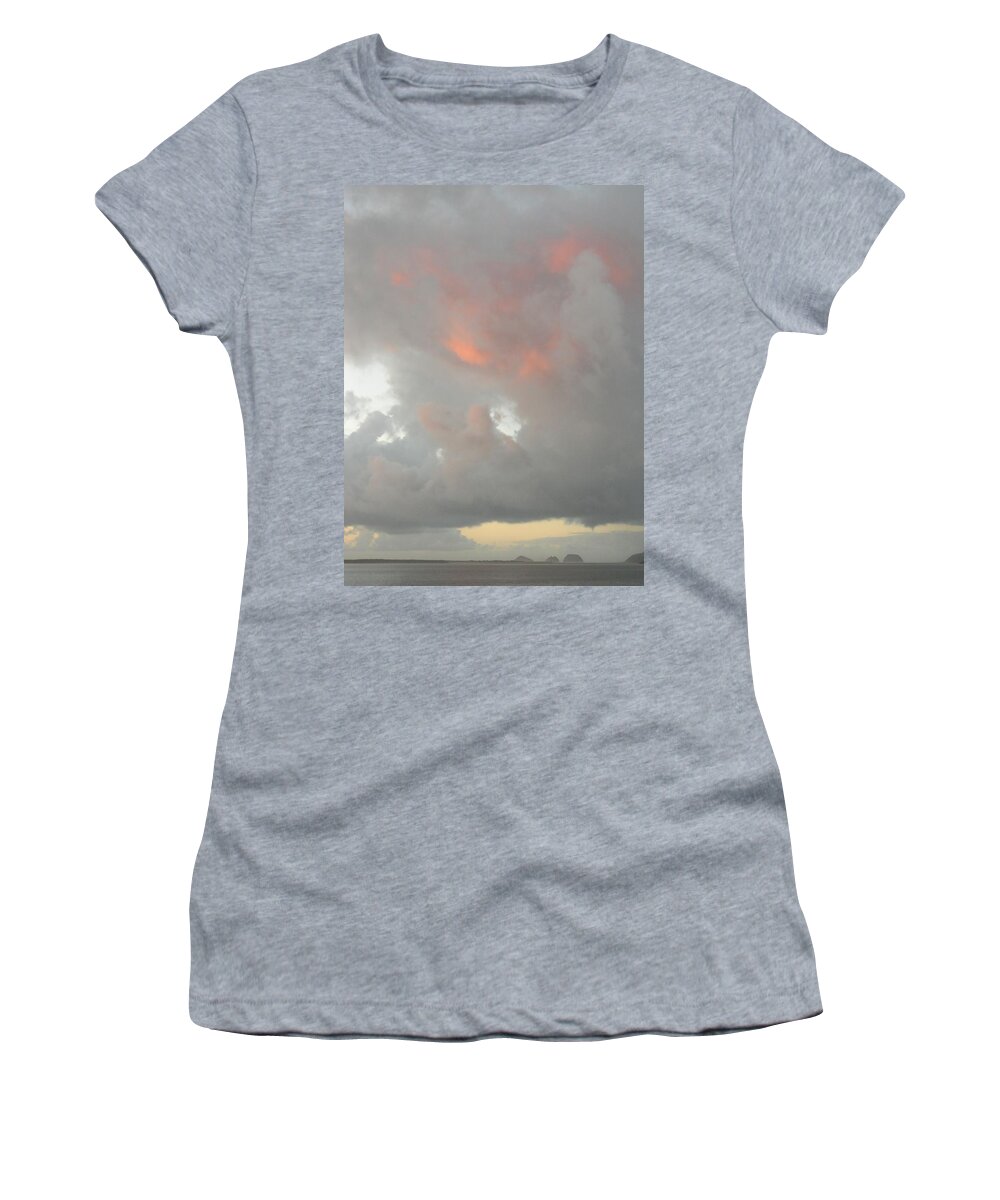 Tornado Women's T-Shirt featuring the photograph Tornado Starting by Gallery Of Hope 