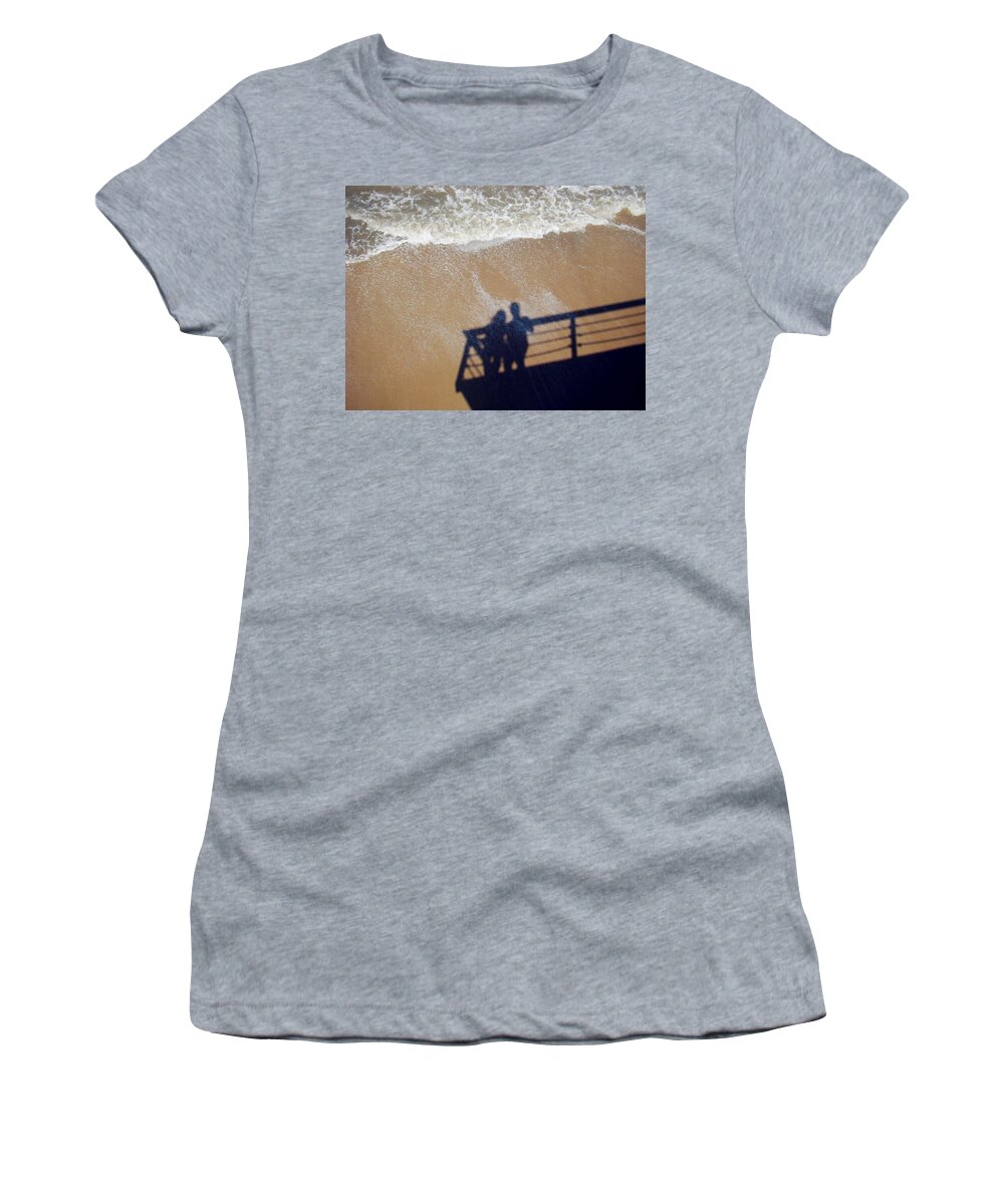 Natal Women's T-Shirt featuring the photograph Traces by Zinvolle Art