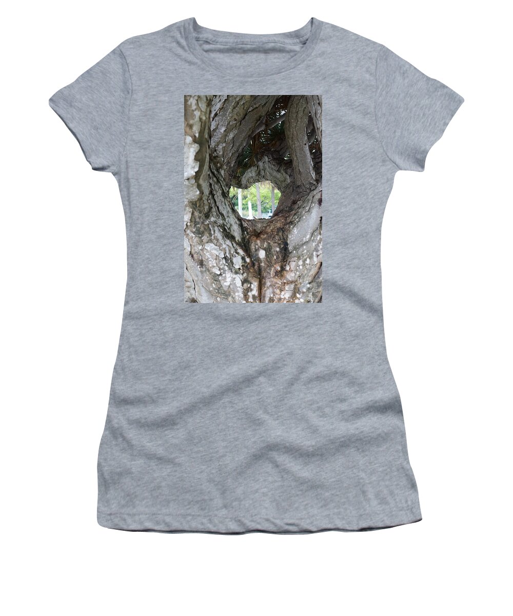 Tree Women's T-Shirt featuring the photograph Tree View by Rafael Salazar